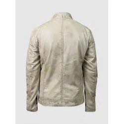 Vintage Off-White Waxed Jacket